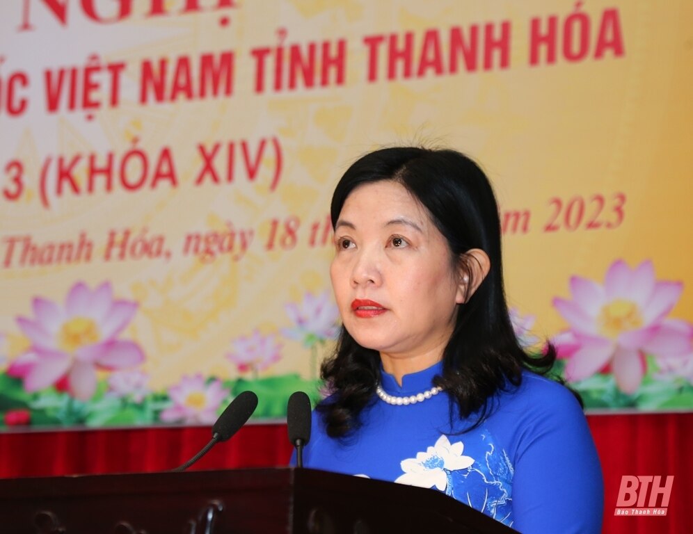 Hội nghị Ủy ban MTTQ tỉnh Thanh Hóa lần thứ 13 (khóa XV)