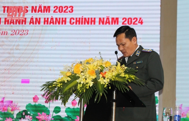 Tổng kết công tác thi hành án dân sự, theo dõi thi hành án hành chính năm 2023