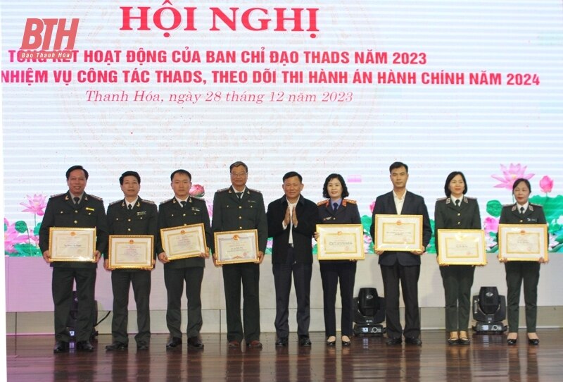 Tổng kết công tác thi hành án dân sự, theo dõi thi hành án hành chính năm 2023