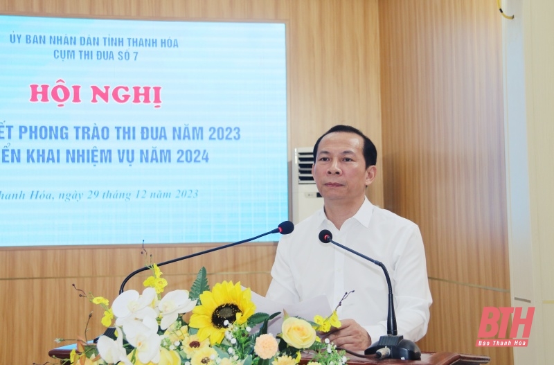 Cụm thi đua số 7 tổng kết phong trào thi đua năm 2023