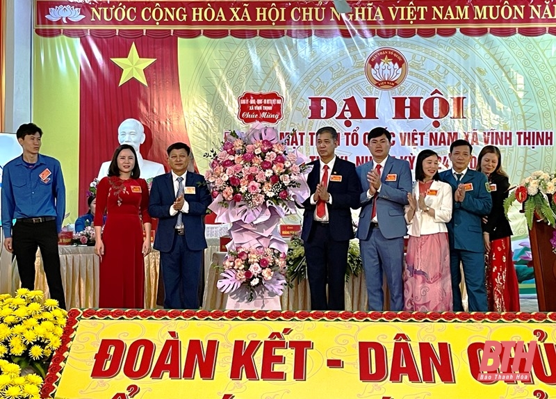 Đại hội điểm MTTQ xã Vĩnh Thịnh lần thứ XI, nhiệm kỳ 2024-2029