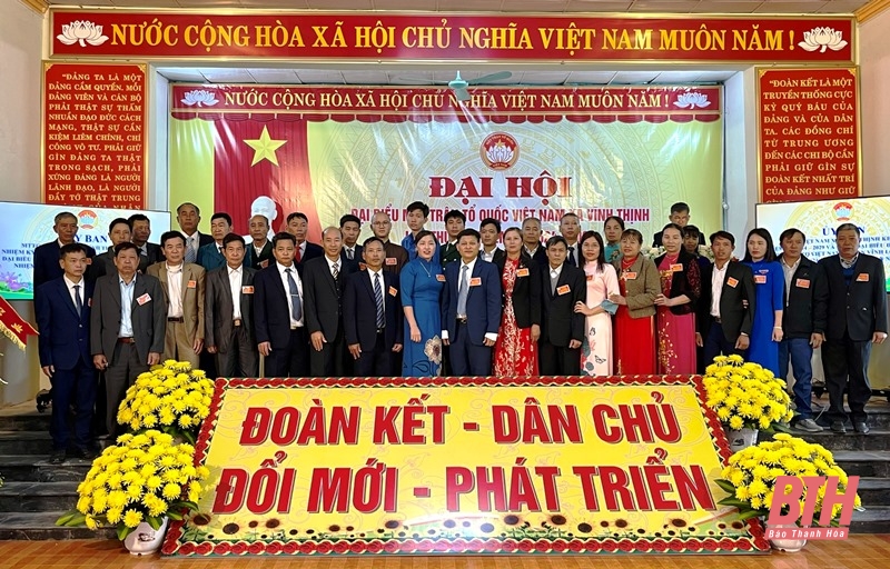 Đại hội điểm MTTQ xã Vĩnh Thịnh lần thứ XI, nhiệm kỳ 2024-2029