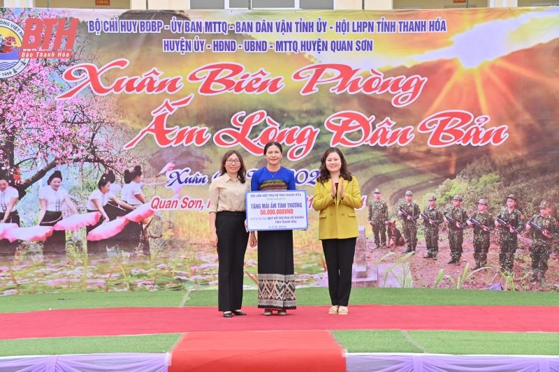 “Xuân biên phòng - ấm lòng dân bản” nơi vùng cao Quan Sơn