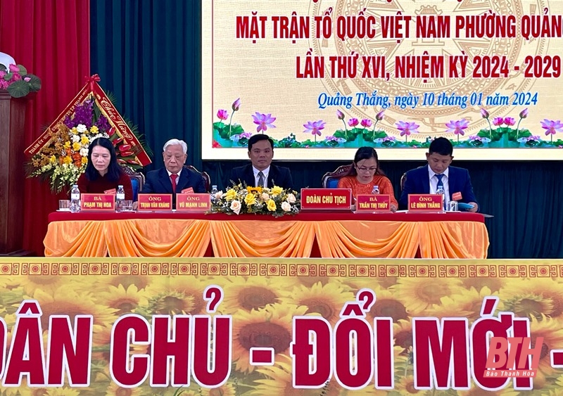 MTTQ phường Quảng Thắng: Phát huy truyền thống đoàn kết, quyết tâm xây dựng phường kiểu mẫu