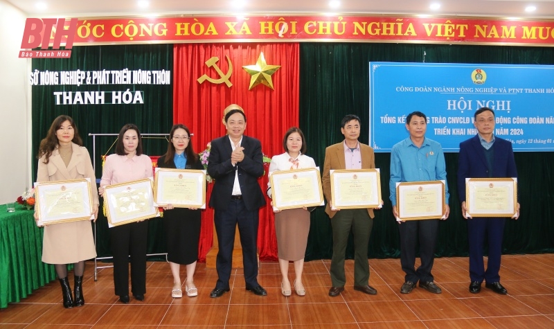 Công đoàn ngành Nông nghiệp và Phát triển nông thôn: 25/25 chỉ tiêu hoàn thành và hoàn thành vượt kế hoạch