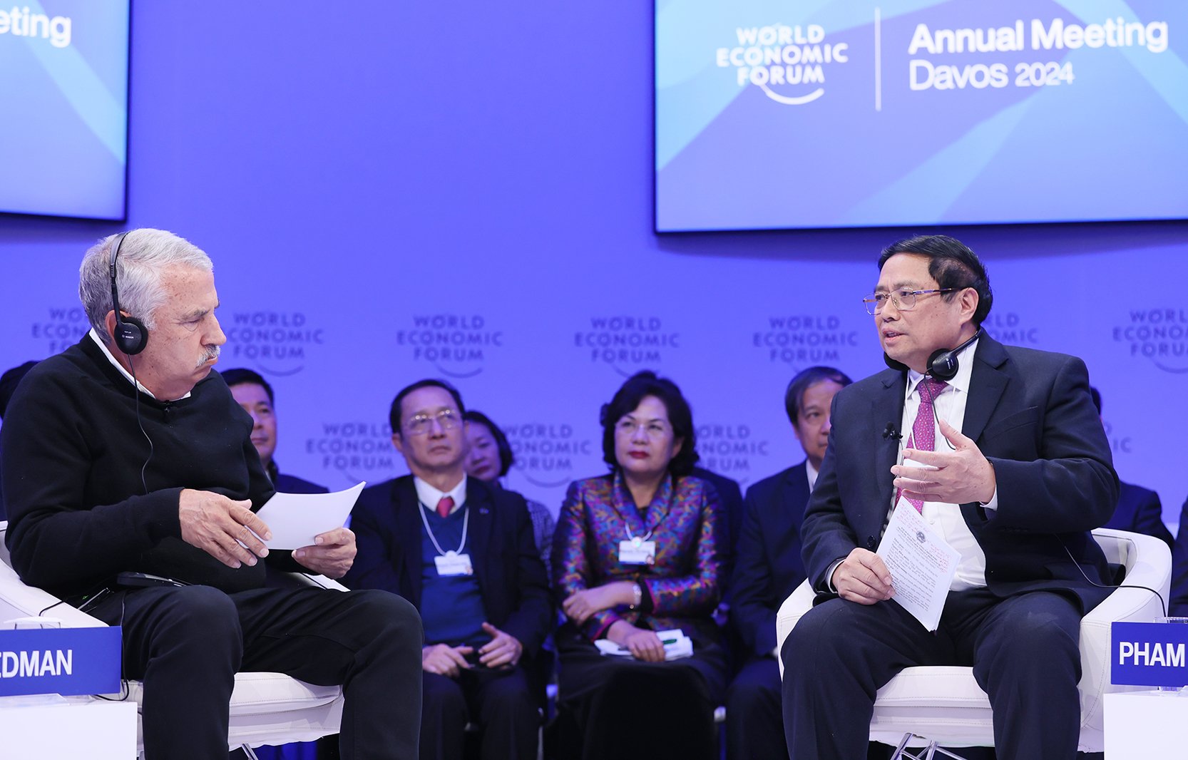 Việt Nam: Định hướng tầm nhìn toàn cầu - phiên đối thoại điểm nhấn tại WEF Davos