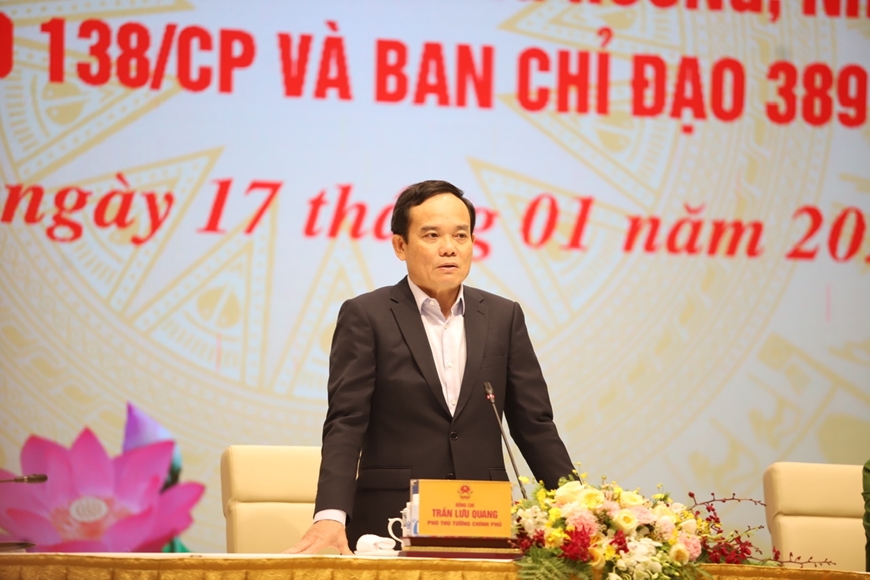 Tổng kết công tác năm 2023 và phương hướng, nhiệm vụ năm 2024 của Ban Chỉ đạo 138/CP và Ban Chỉ đạo 389 Quốc gia