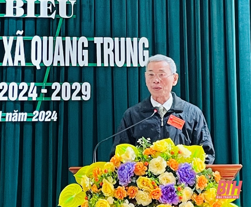 Nhiệm kỳ 2024-2029, MTTQ xã Quang Trung đề ra 5 nhiệm vụ trọng tâm, 2 khâu đột phá