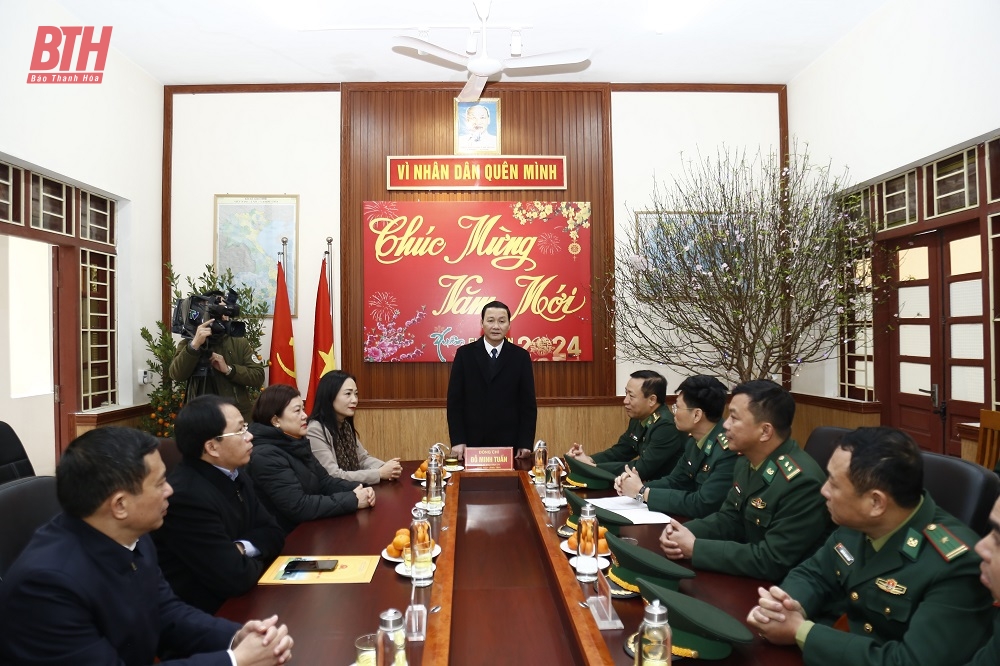 Chủ tịch UBND tỉnh Đỗ Minh Tuấn kiểm tra tình hình sản xuất và đời sống Nhân dân tại TP Sầm Sơn