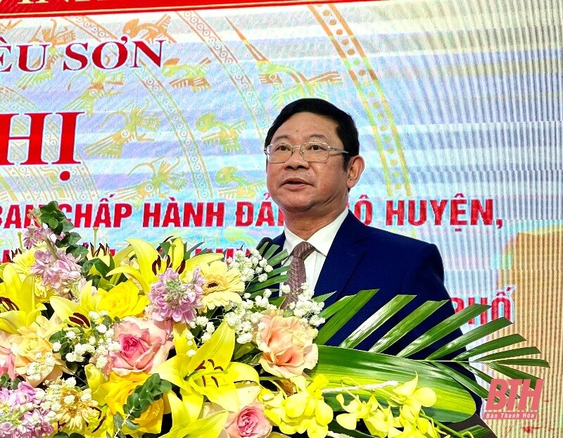 Triệu Sơn: Sơ kết 2 năm thực hiện các chỉ thị, nghị quyết của Ban Chấp hành và Ban Thường vụ Huyện ủy 