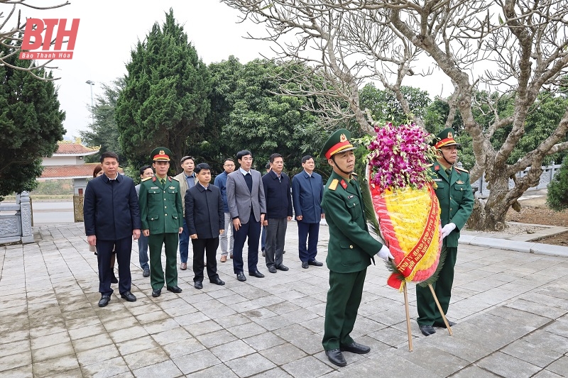 Trưởng Ban Nội chính Tỉnh ủy thăm, kiểm tra tình hình sản xuất, đời sống Nhân dân huyện Hà Trung và thị xã Bỉm Sơn