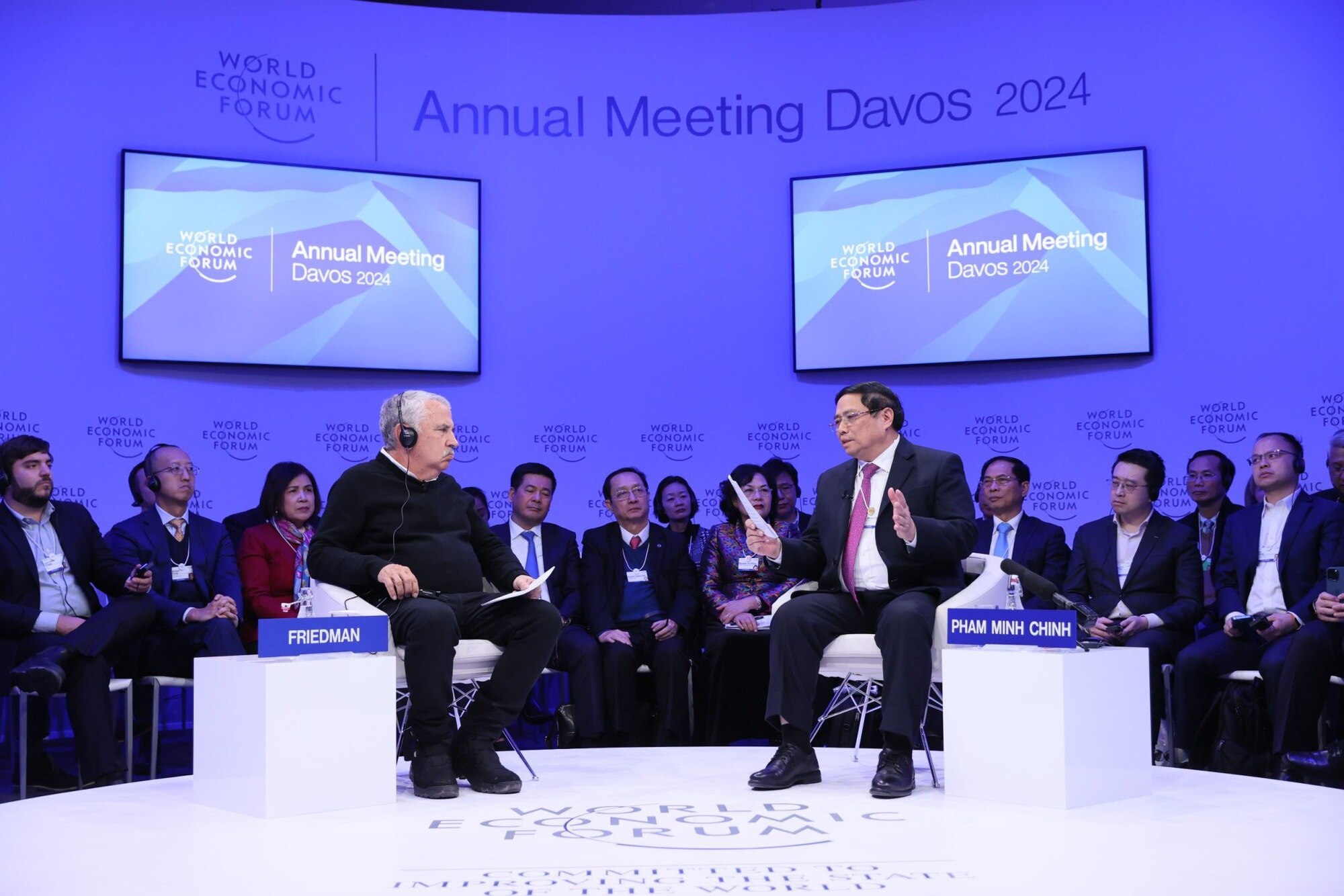 Việt Nam: Định hướng tầm nhìn toàn cầu - phiên đối thoại điểm nhấn tại WEF Davos