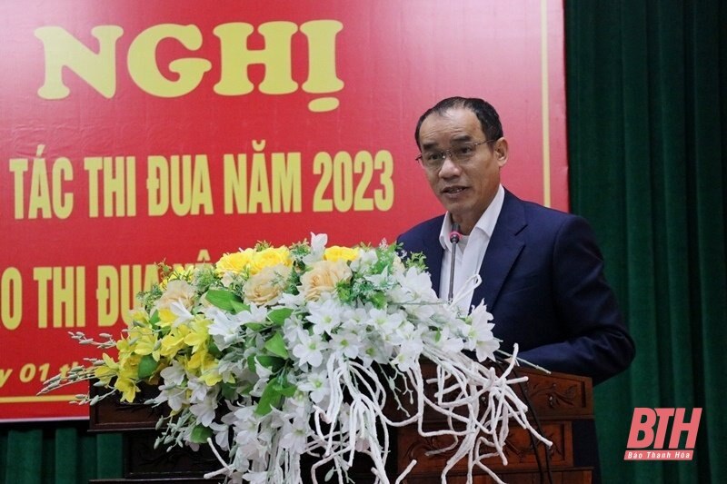 Thị xã Bỉm Sơn: Tổng kết công tác thi đua năm 2023 và phát động phong trào thi đua yêu nước năm 2024