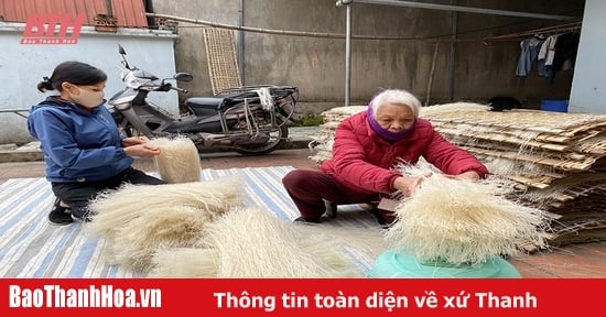 Nghề truyền thống góp phần nâng cao thu nhập cho người dân