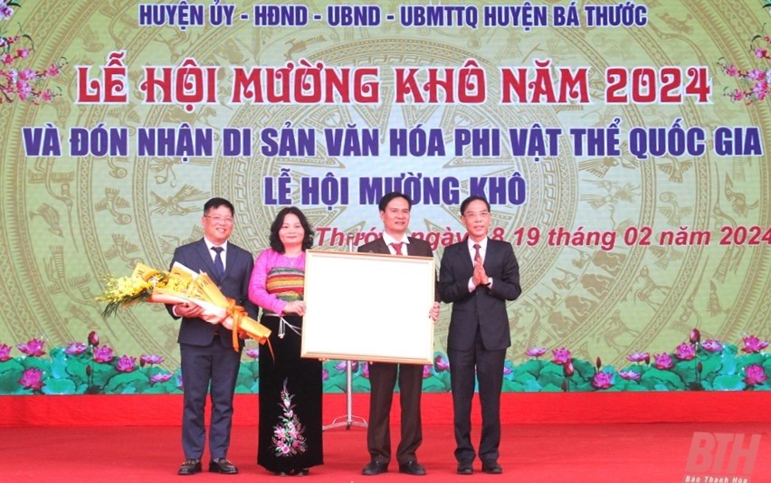 Lễ hội Mường Khô năm 2024 và đón nhận Di sản văn hóa phi vật thể Quốc gia Lễ hội Mường Khô