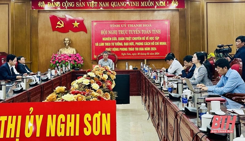 Nghiên cứu, quán triệt chuyên đề về học tập và làm theo tư tưởng, đạo đức, phong cách Hồ Chí Minh và phát động phong trào thi đua năm 2024