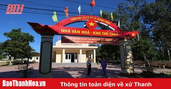 Hoằng Thịnh xây dựng môi trường văn hóa lành mạnh