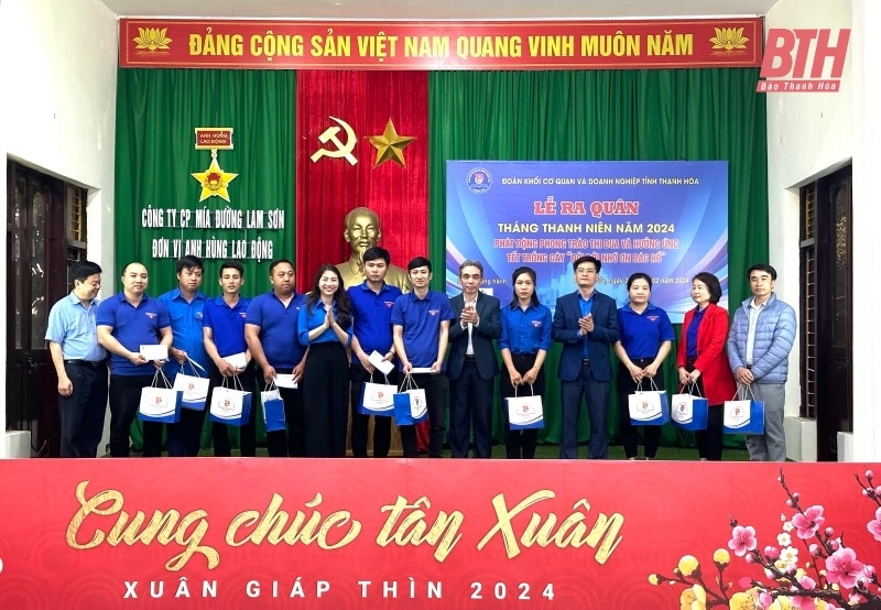 Đoàn Khối Cơ quan và Doanh nghiệp tỉnh ra quân Tháng Thanh niên 2024