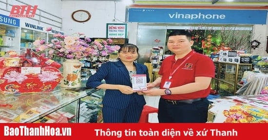 Agribank Bắc Thanh Hóa phát triển nhiều dịch vụ ngân hàng số hiện đại, tiện ích