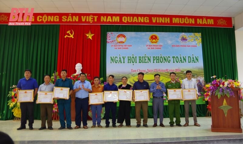 Ngày hội Biên phòng toàn dân tại xã biên giới Tam Chung