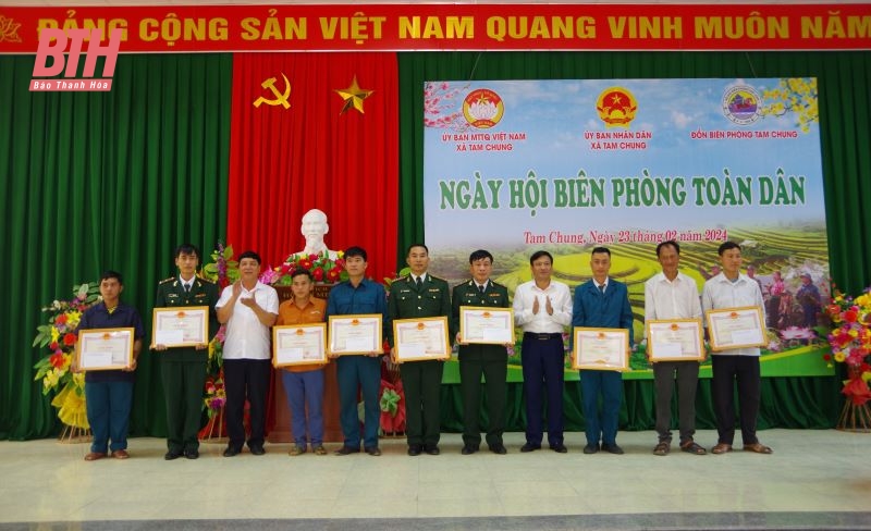 Ngày hội Biên phòng toàn dân tại xã biên giới Tam Chung