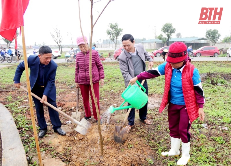 Phát động và hưởng ứng Tết trồng cây, ra quân Tháng Thanh niên năm 2024