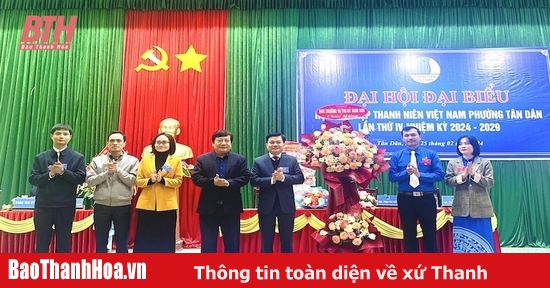 Đại hội điểm Hội Liên hiệp thanh niên phường Tân Dân lần thứ IV