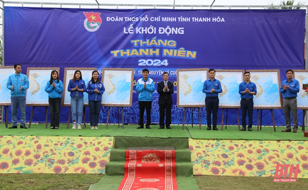 Ra quân Tháng thanh niên năm 2024 và phát động Tết trồng cây “Đời đời nhớ ơn Bác Hồ”