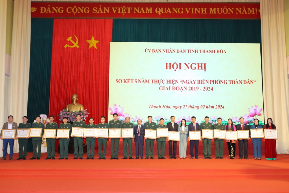 Sơ kết 5 năm thực hiện Ngày Biên phòng toàn dân, giai đoạn 2019-2024