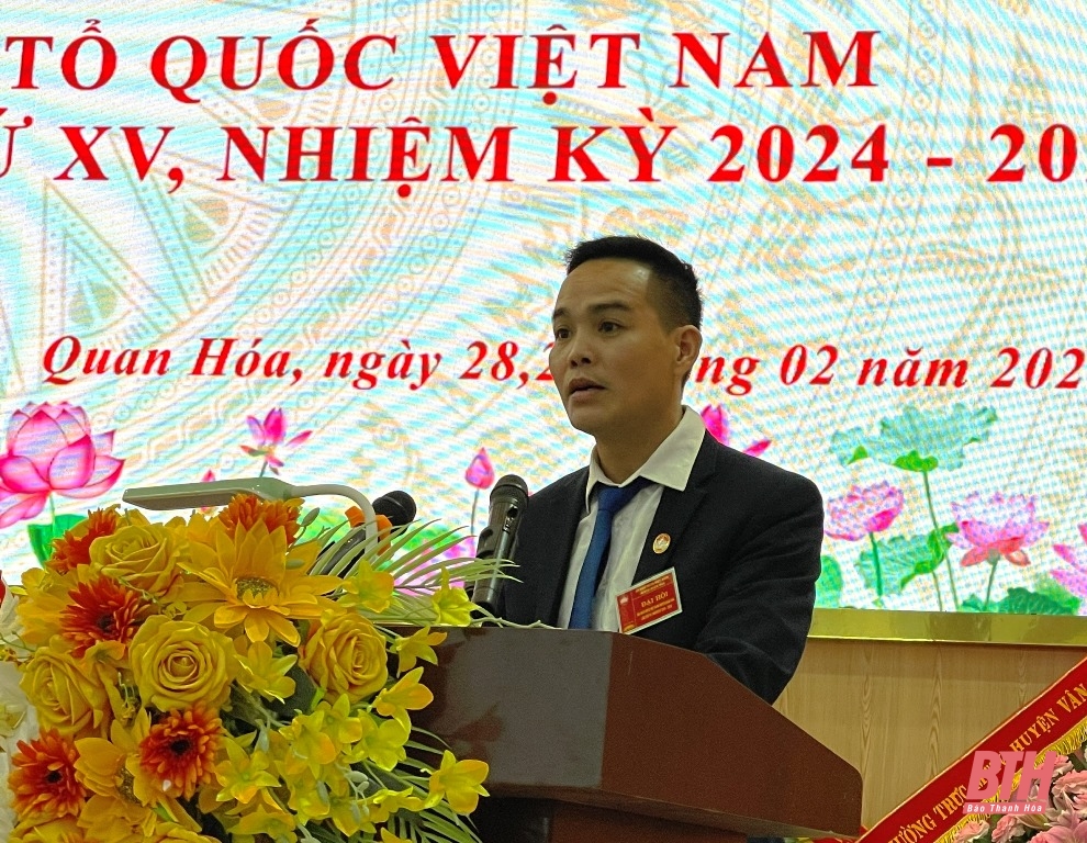 Đại hội đại biểu MTTQ huyện Quan Hóa lần thứ XV, nhiệm kỳ 2024-2029