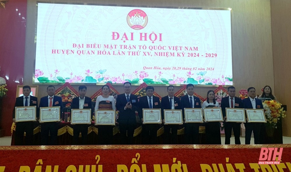 Đại hội đại biểu MTTQ huyện Quan Hóa lần thứ XV, nhiệm kỳ 2024-2029