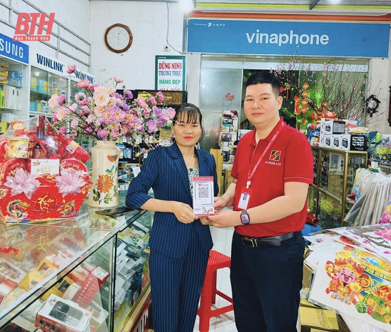 Agribank Bac Thanh Hoa entwickelt viele moderne und bequeme digitale Bankdienstleistungen