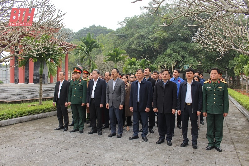 Chủ nhiệm Ủy ban Kiểm tra Tỉnh ủy Lê Quang Hùng kiểm tra tình hình sản xuất, đời sống Nhân dân tại huyện Thọ Xuân