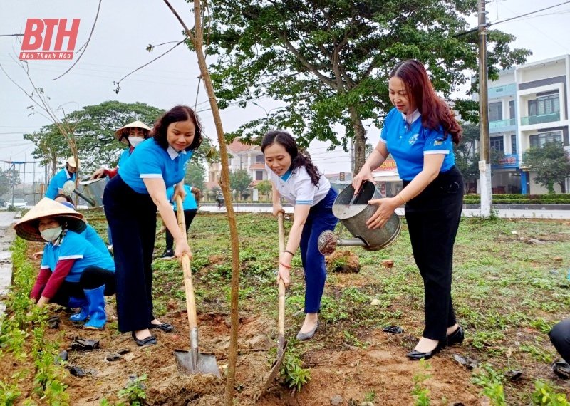 Phát động và hưởng ứng Tết trồng cây, ra quân Tháng Thanh niên năm 2024