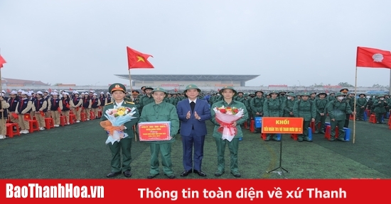 Thanh Hoa completes military recruitment work in 2024