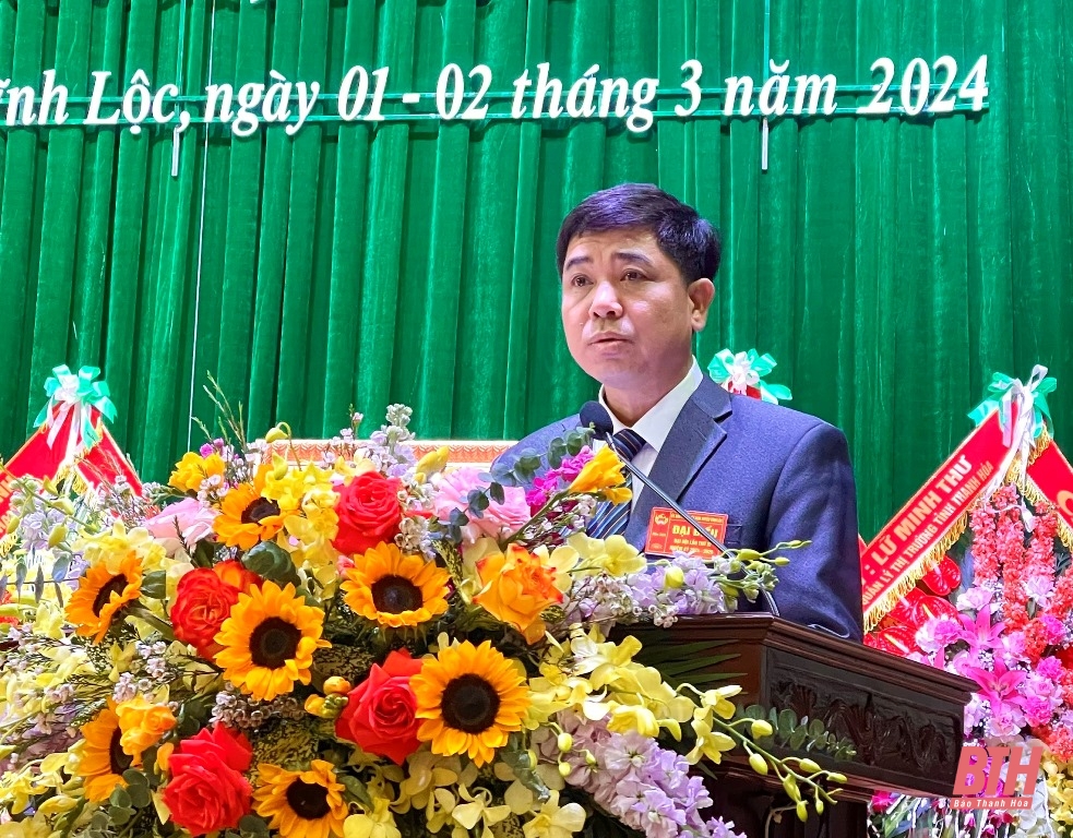 Đại hội đại biểu MTTQ huyện Vĩnh Lộc lần thứ XI, nhiệm kỳ 2024-2029