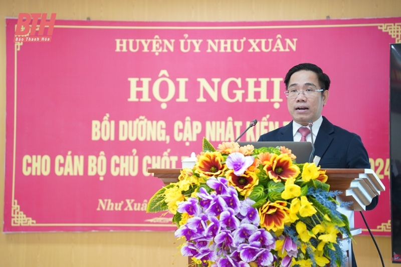 Như Xuân: Bồi dưỡng, cập nhật kiến thức cho gần 1.000 cán bộ lãnh đạo, quản lý