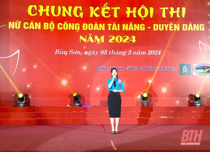 Chung kết Hội thi nữ cán bộ công đoàn tài năng - duyên dáng năm 2024