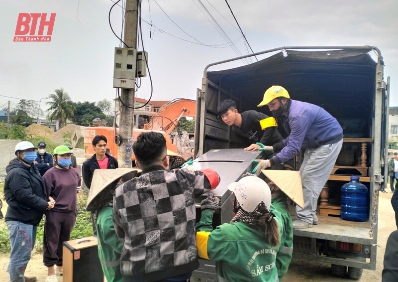 TP Sầm Sơn cưỡng chế thu hồi đất phục vụ dự án Khu đô thị Quảng trường biển