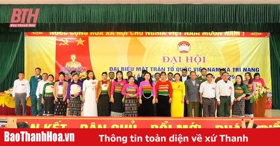 Lang Chanh completed 100% of the grassroots Fatherland Front Congress for the 2024-2029 term