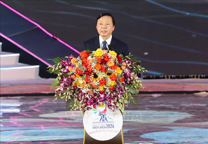 Opening of National Tourism Year - Dien Bien and Hoa Ban Festival 2024