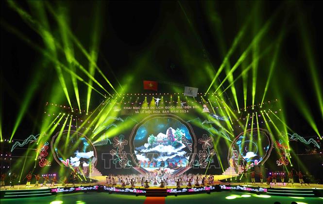 Opening of National Tourism Year - Dien Bien and Hoa Ban Festival 2024