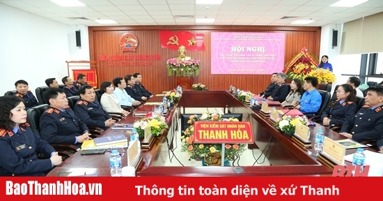 Dialog zwischen dem Parteivorstand, den Führern der Volksstaatsanwaltschaft der Provinz und der jungen Generation der Staatsanwaltschaft von Thanh Hoa