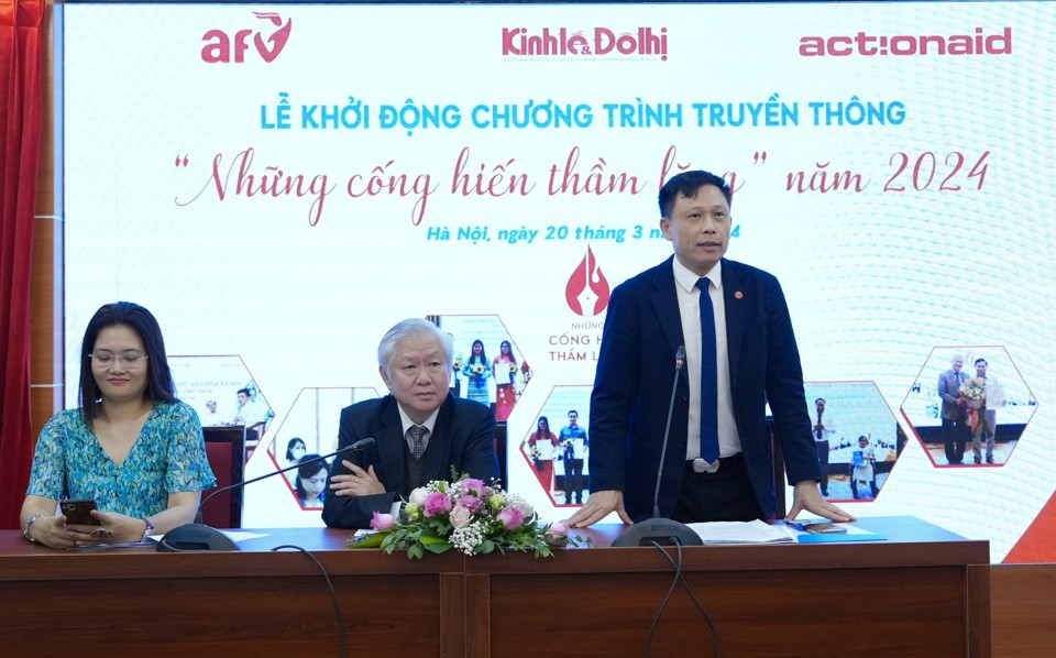 Khởi động Chương trình truyền thông “Những cống hiến thầm lặng” năm 2024