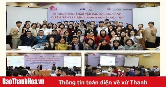 Dự án “Tăng trưởng doanh nghiệp của tôi”: Nâng cao năng lực cho các doanh nghiệp nhỏ, siêu nhỏ do phụ nữ làm chủ