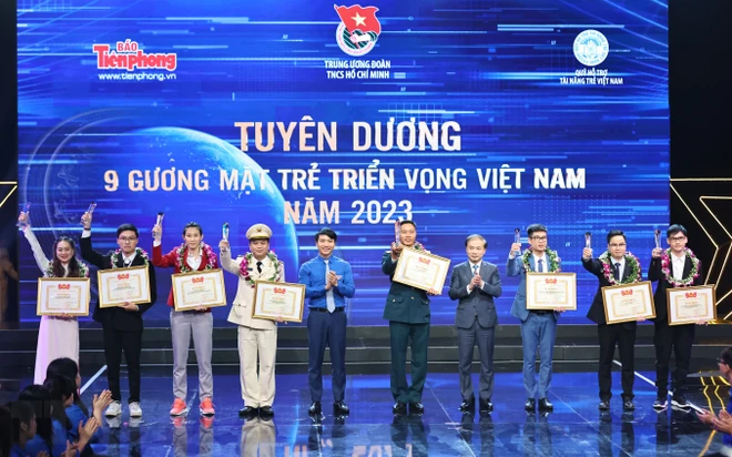 Lễ trao Giải thưởng Gương mặt trẻ Việt Nam tiêu biểu năm 2023