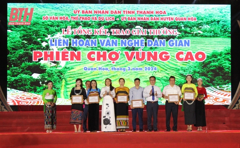 Bế mạc Liên hoan văn nghệ dân gian - Phiên chợ vùng cao năm 2024