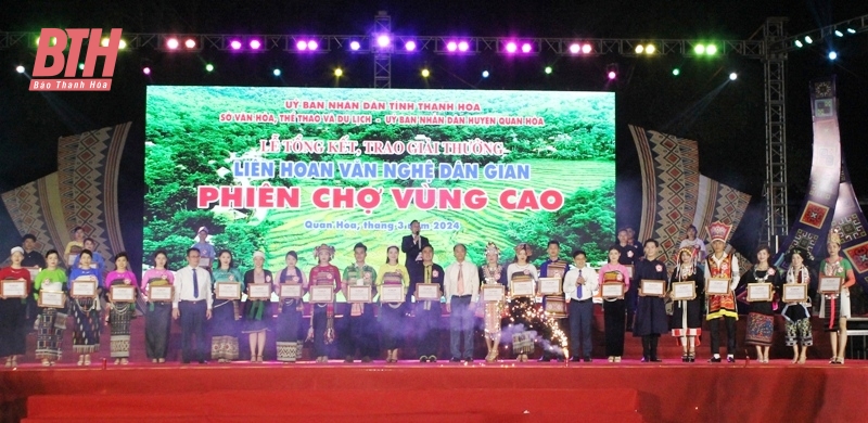 Bế mạc Liên hoan văn nghệ dân gian - Phiên chợ vùng cao năm 2024