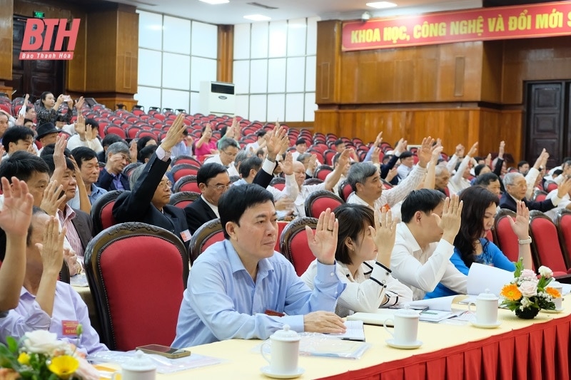 Phiên thứ Nhất Đại hội đại biểu Liên hiệp các Hội Khoa học và Kỹ thuật Thanh Hoá khoá VII, nhiệm kỳ 2024-2029