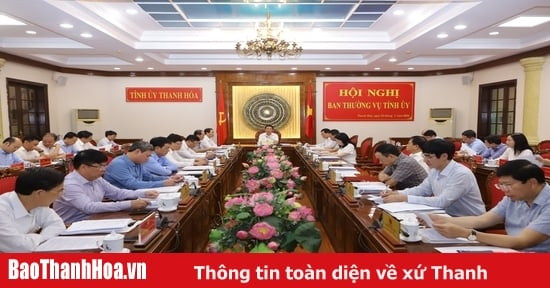 [Cập nhật] - Ban Thường vụ Tỉnh ủy đánh giá kết quả thực hiện quý I; đề ra nhiệm vụ trọng tâm quý II